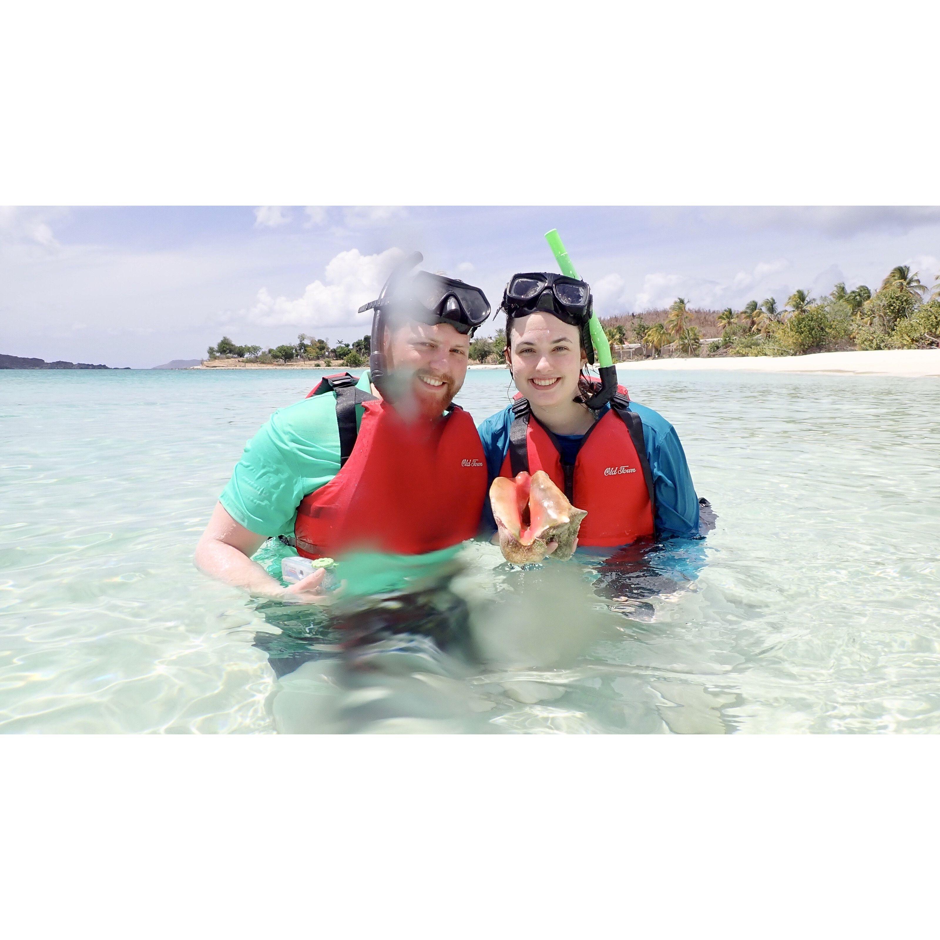 Snorkeling in the US Virgin Islands 2019