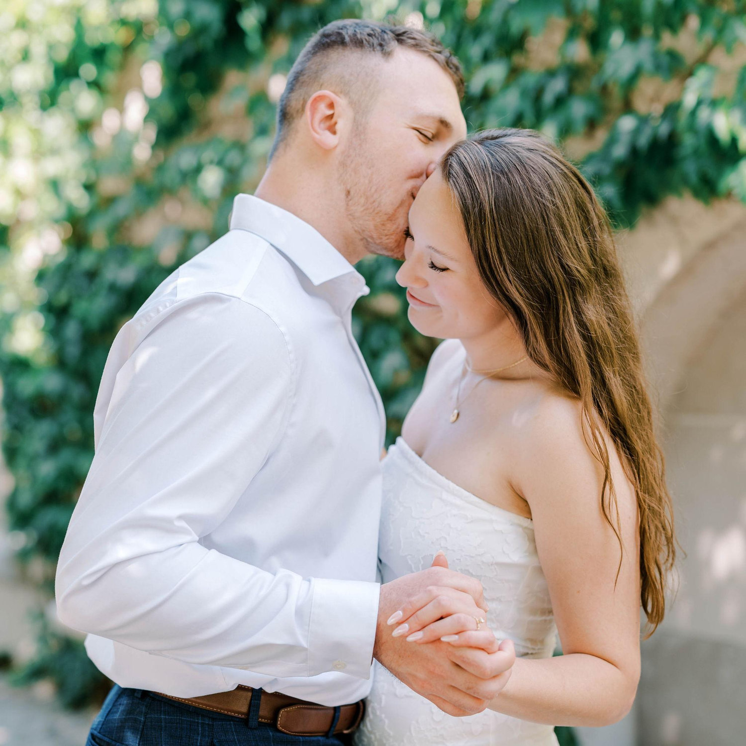 Our engagement photoshoot at Longwood Gardens with the amazing Morgan Taylor!