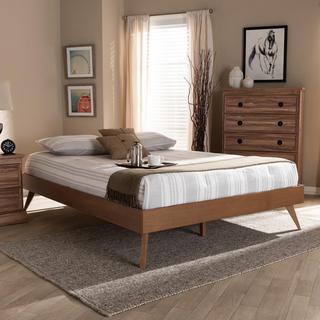 Lissette Mid-Century Modern Platform Bed Frame