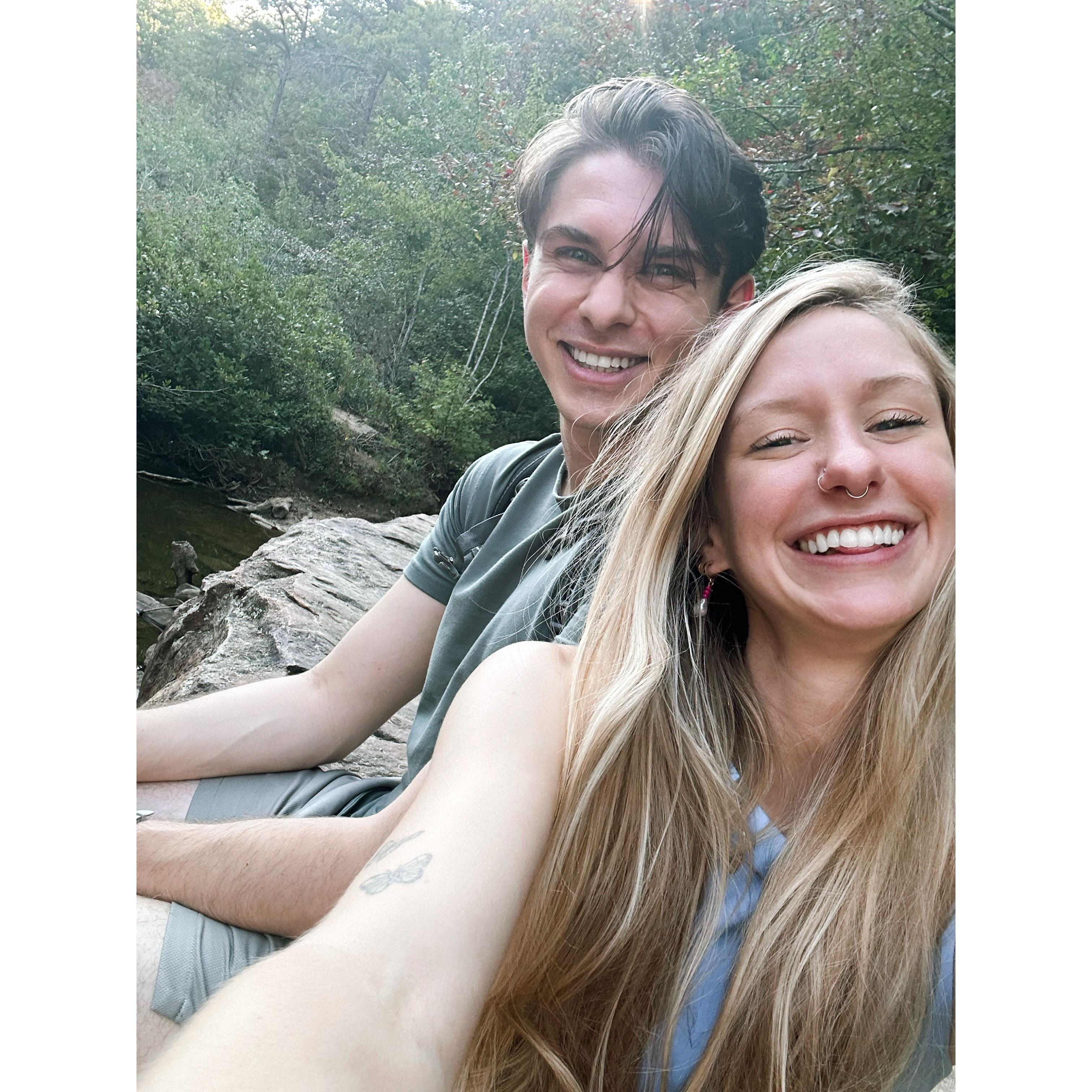 After our first hike in Mentone, where we talked about quantum physics and the meaning of life 🌲