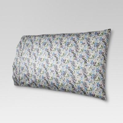 Performance Printed Pillowcase (King)Floral Purple 400 Thread Count - Threshold™