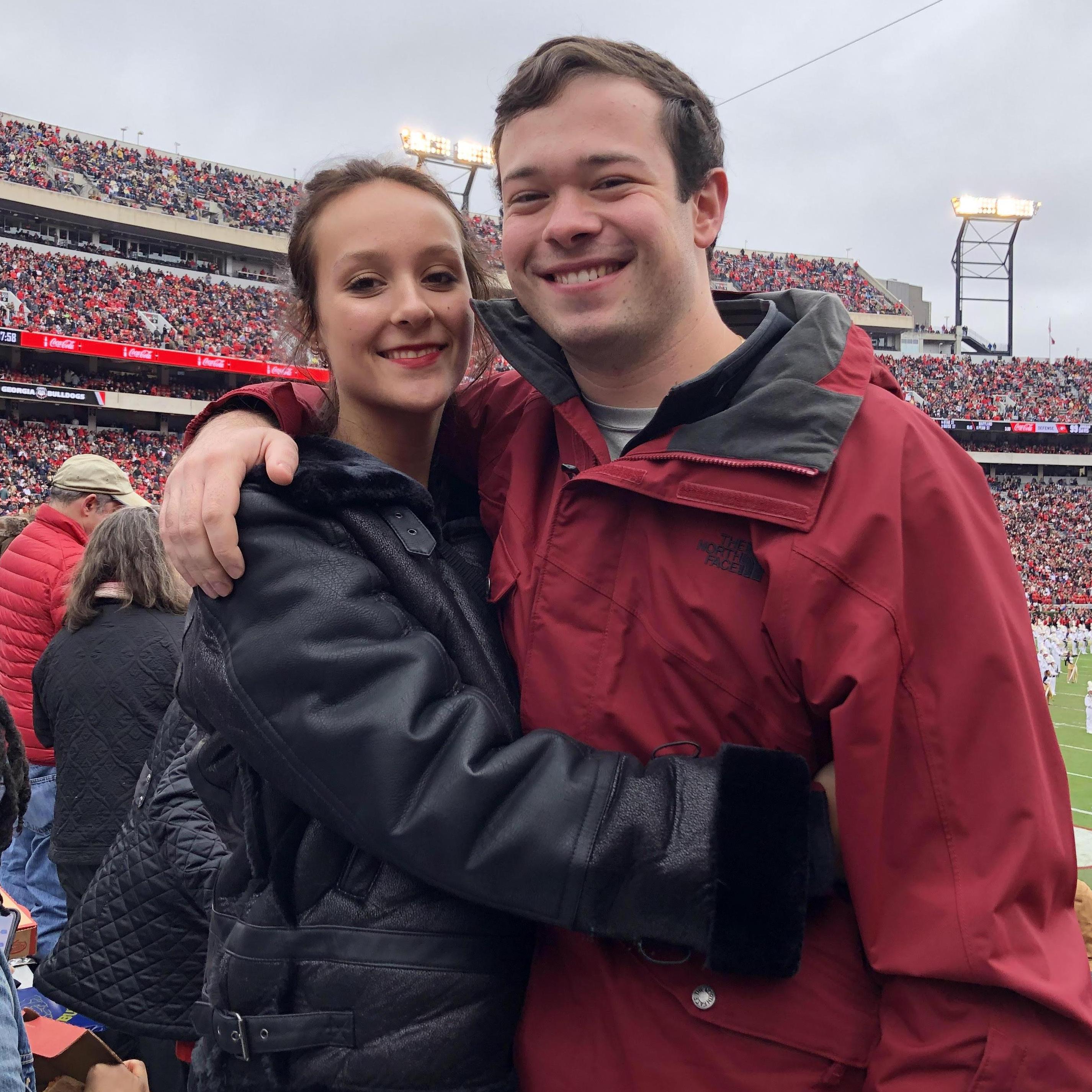 First Georgia Bulldogs game. Such a fun weekend in Antonio's favorite place, Sanford Stadium. Go Dawgs!