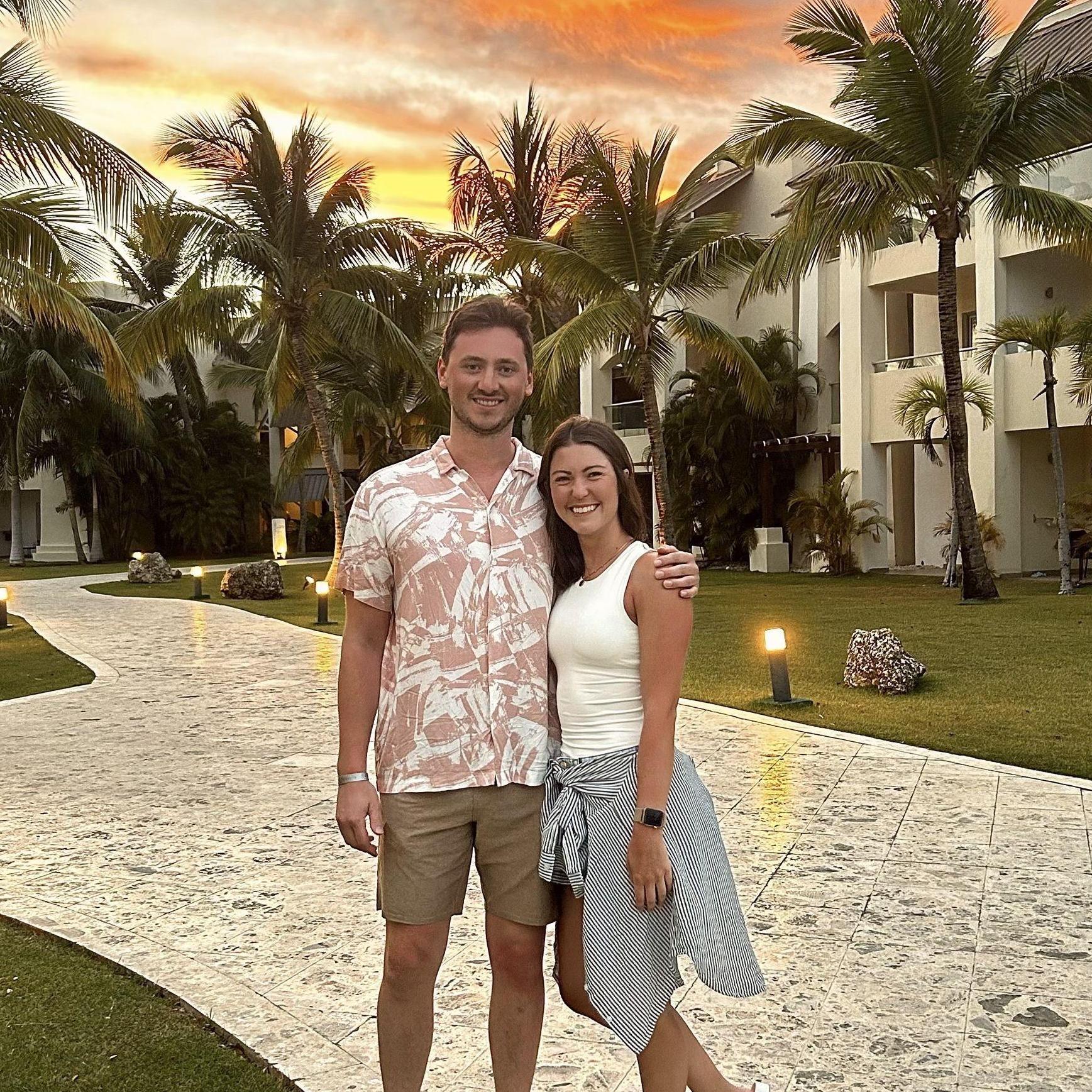 Dominican sunsets with you
