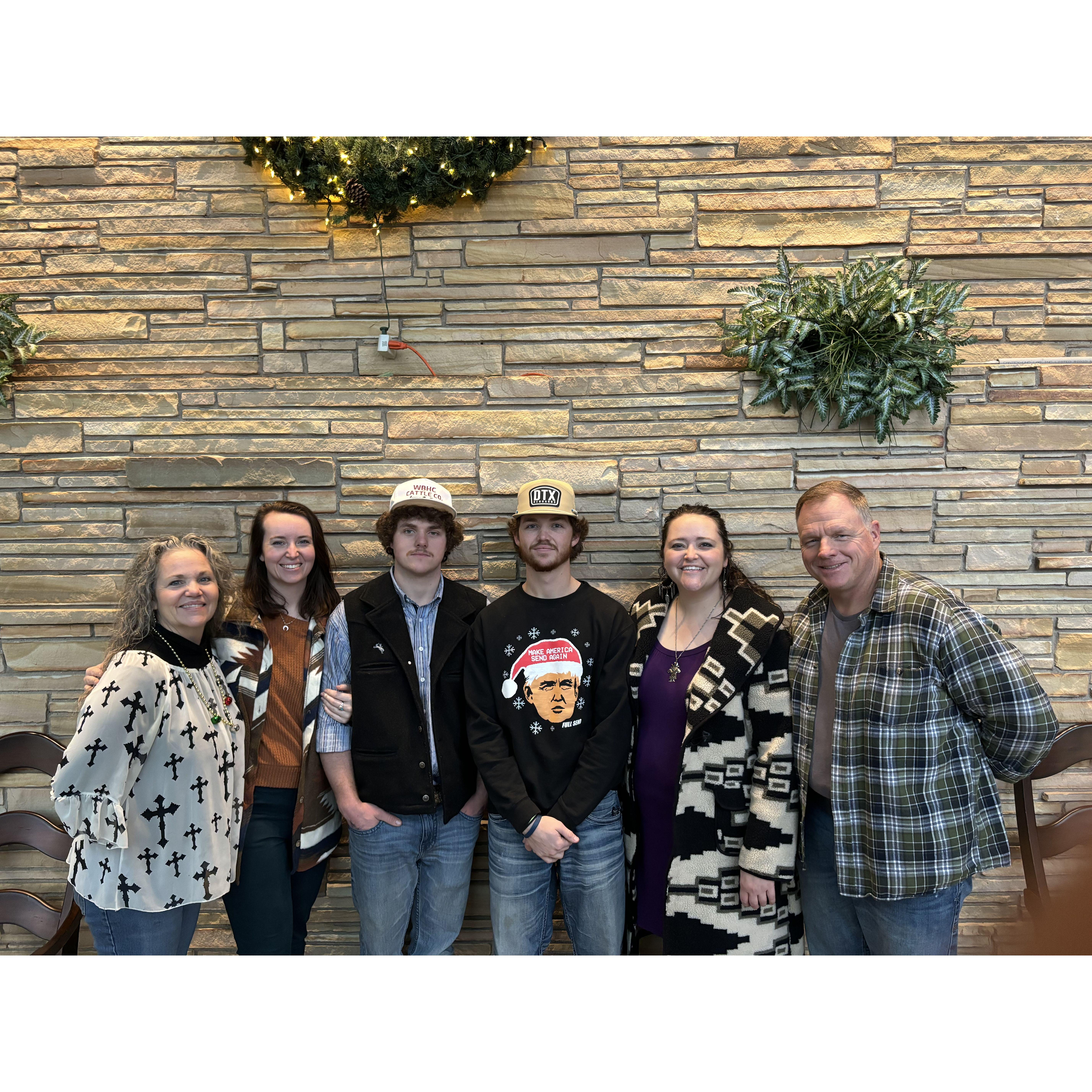 Whiteside family gathering.
