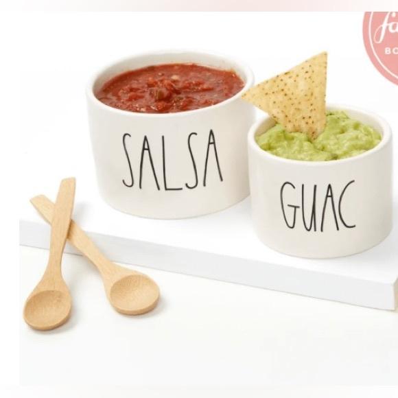 Rae Dunn Salsa and Guac Serving Bowls