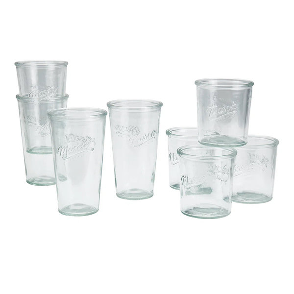 Mason Craft & More 8pk Glass Tumbler Set