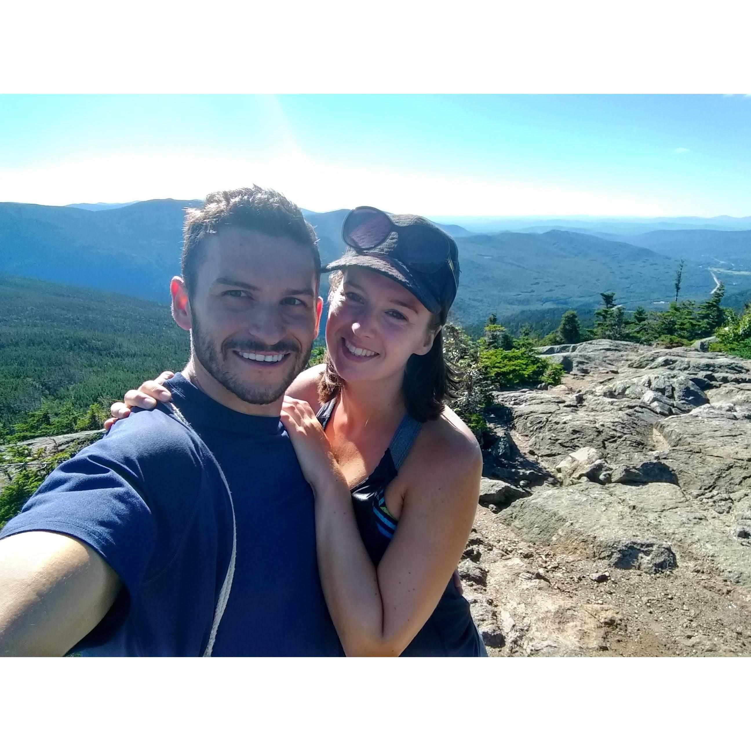 At the top of Mt. Jackson, New Hampshire. 2018