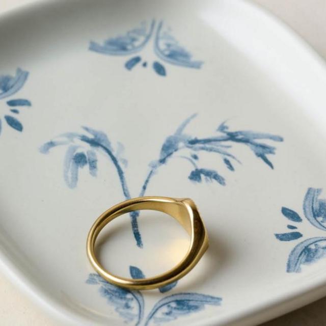 San Miguel Floral Jewelry Dish