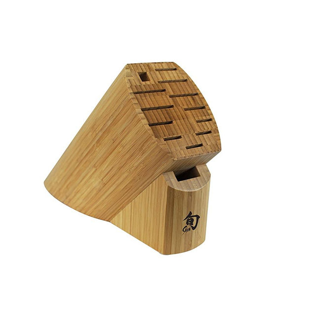 Shun DM0830 Bamboo 13-Slot Knife Block
