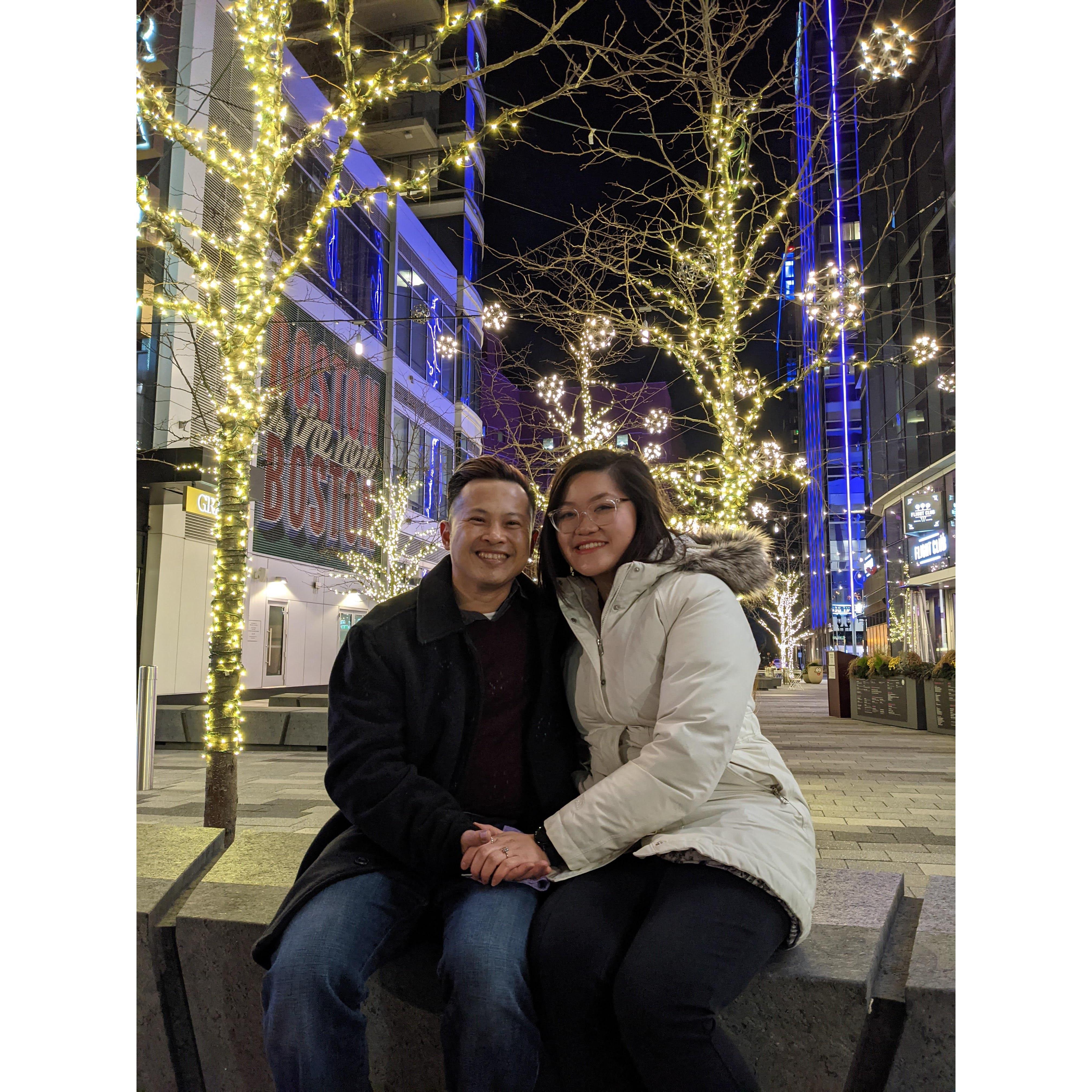 Seaport Christmas Lights!