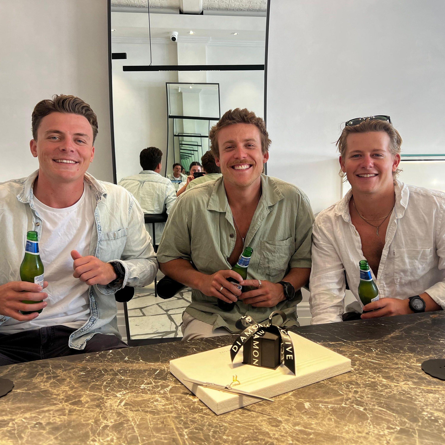 Smiles all round!