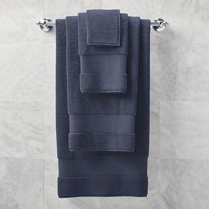 Frontgate Resort Collection Washcloths Set of 2 - Indigo Blue