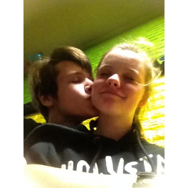 One of our first dates as a couple, early November 2014