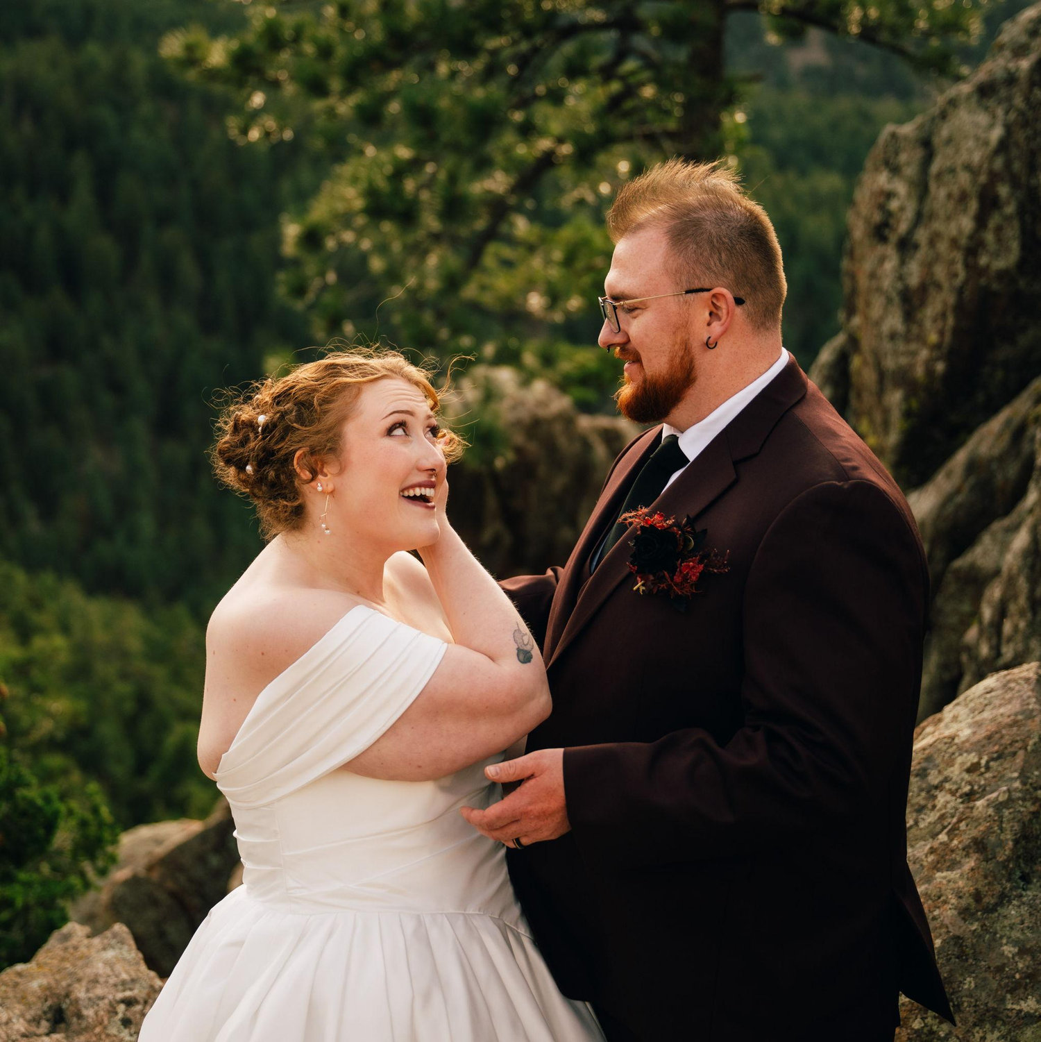 It was a bit windy and Bailey's hair did not want to cooperate!