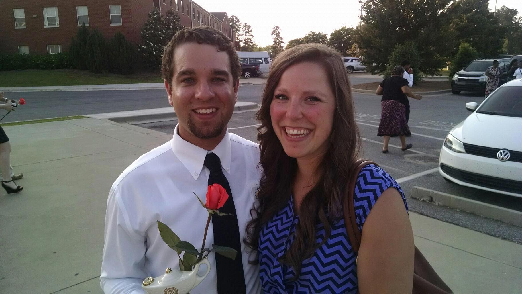 Patrick’s Pinning Ceremony - May, 2015