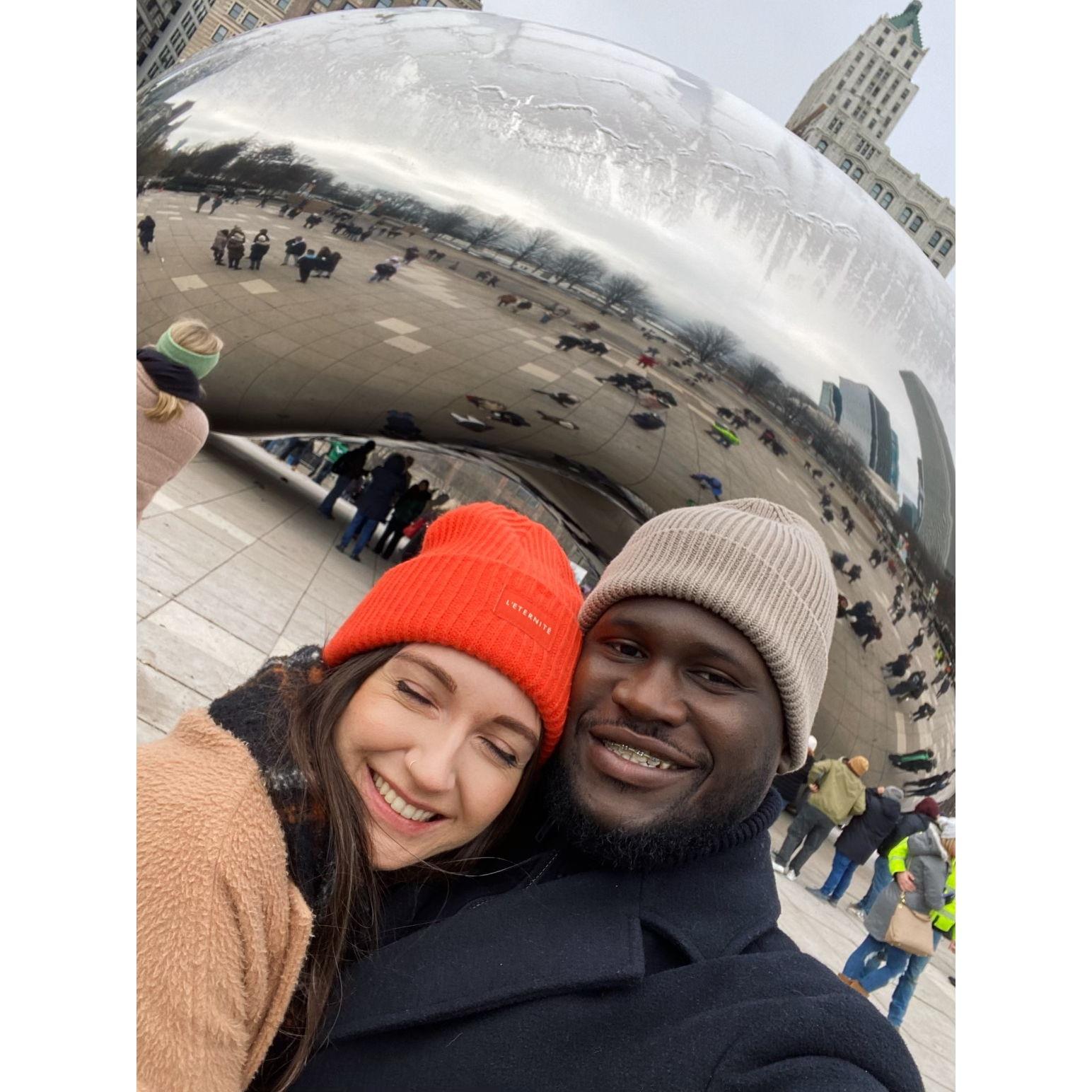 Cheesin' for the Bean!