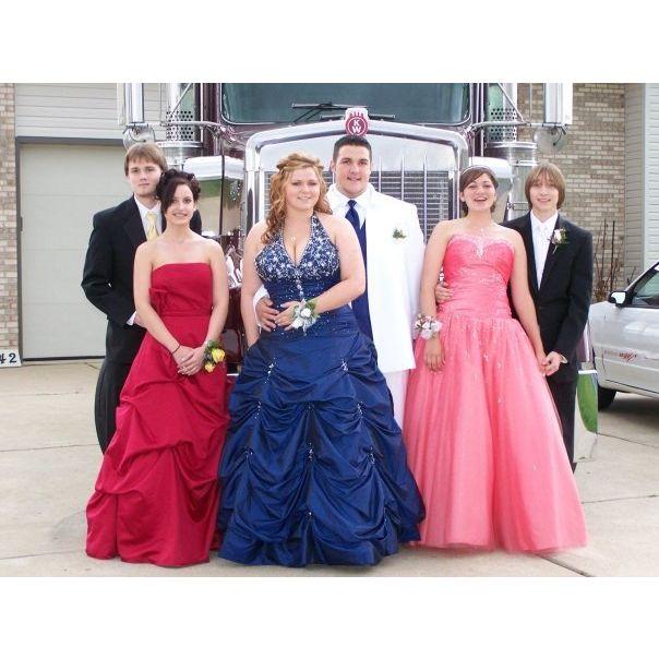 Mark accompanied me to my prom.