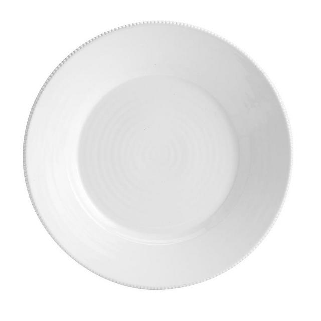 Gabriella Dinner Plate, Each, White