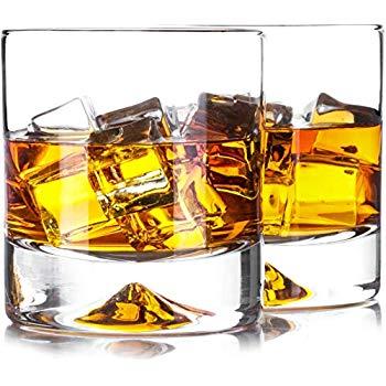 Old Fashioned Whiskey Glasses- Set of 6
