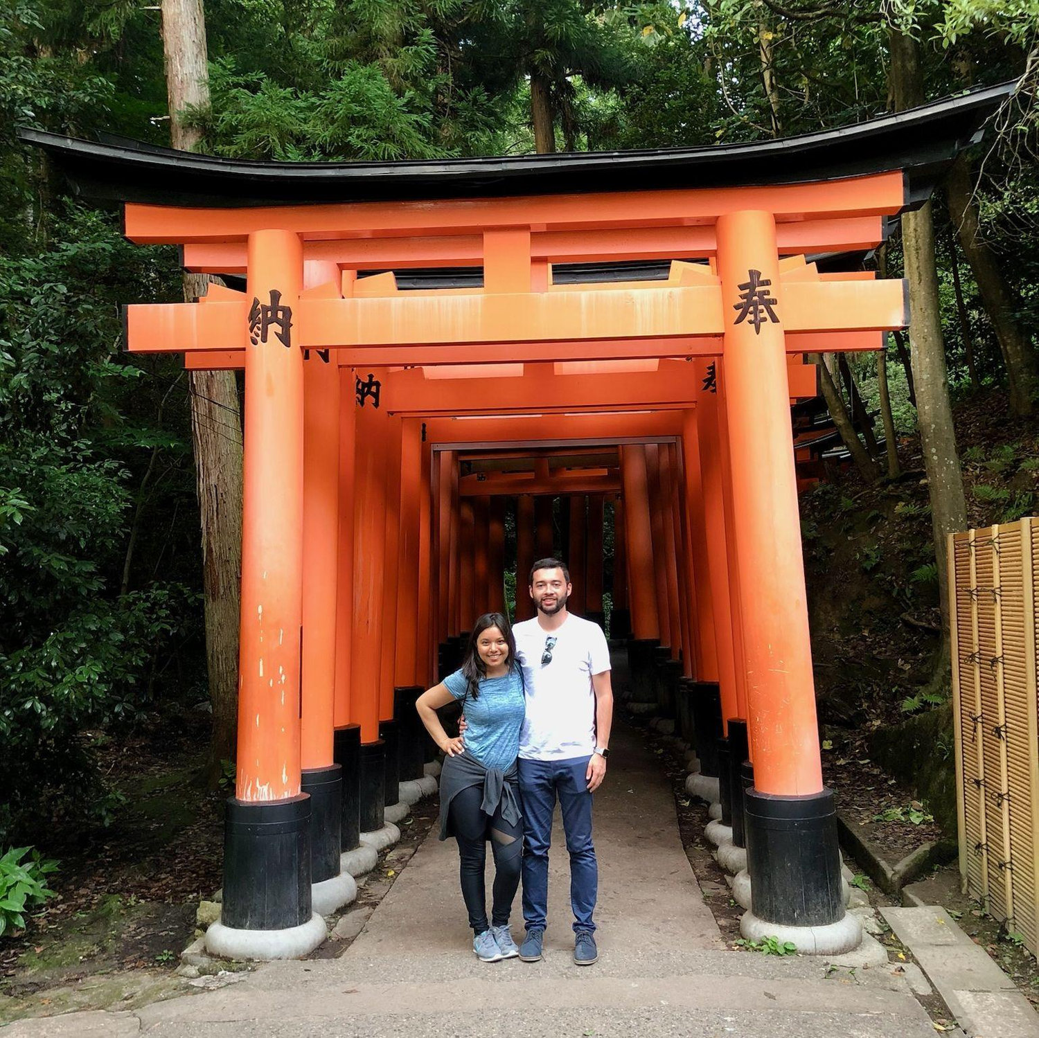 2018: Thousand Torii Gates in Kyoto, Japan