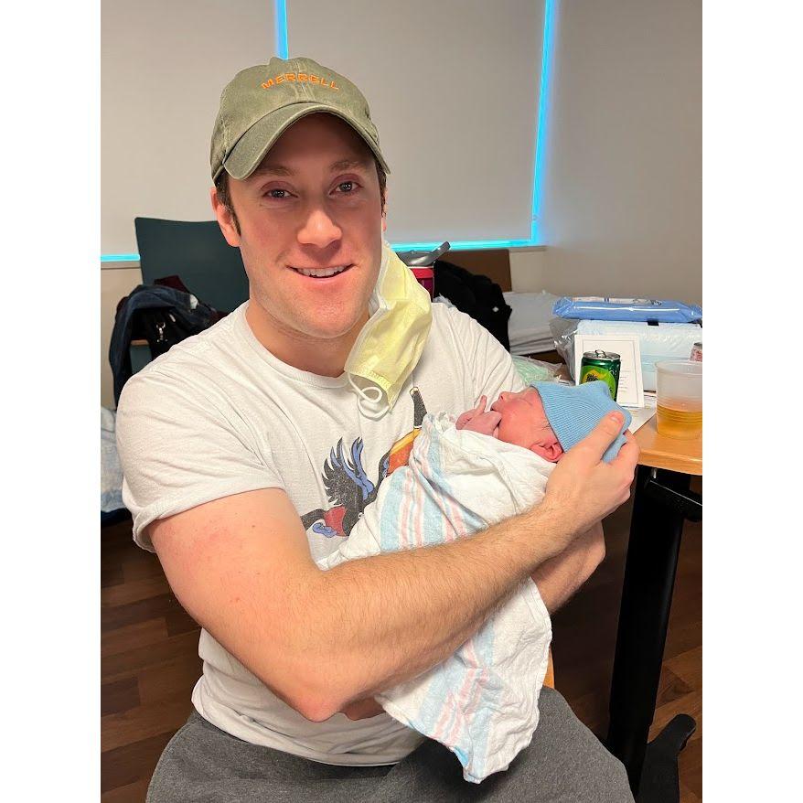 Daddy and son.