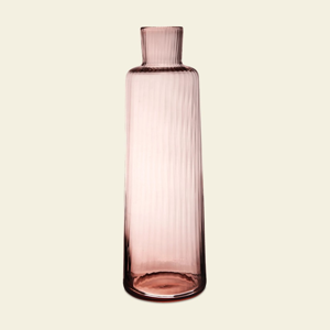 Match: Tall Carafe/Vase, 38 oz (Rose Quartz)