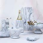 French Kitchen Marble Mortar and Pestle