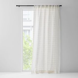 Briza Linen Sheer Window Curtain Panel