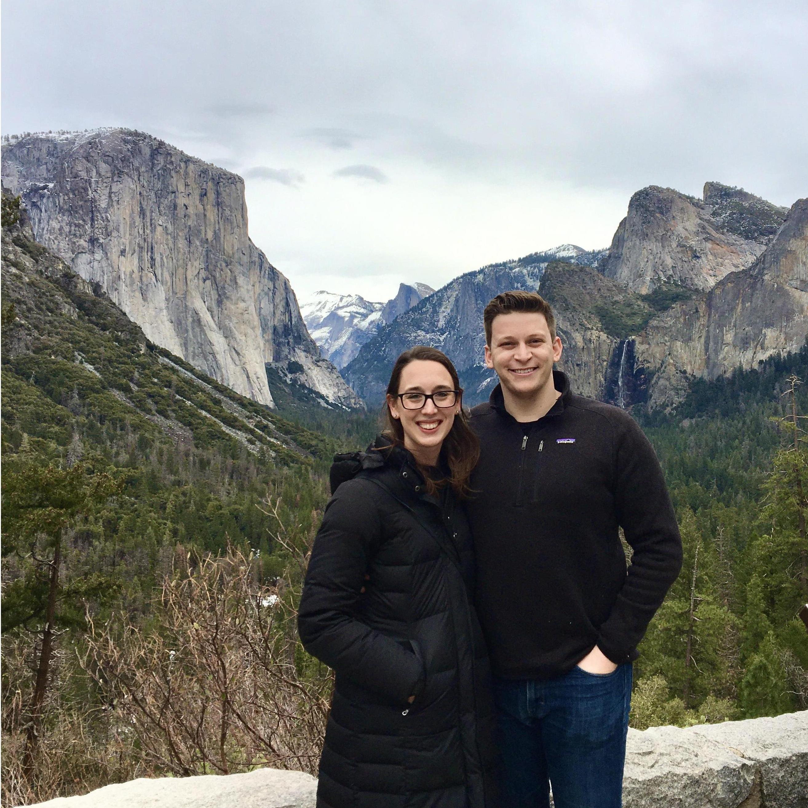 Our first visit to Yosemite National Park