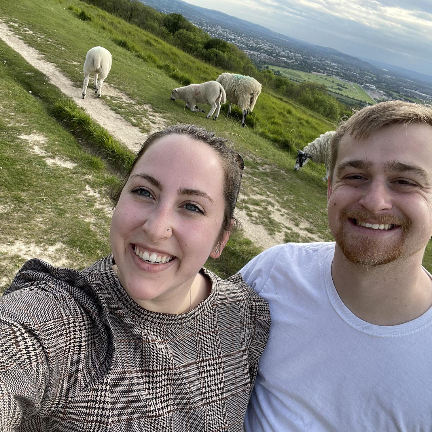 May 2022 - sheep selfie 🐑