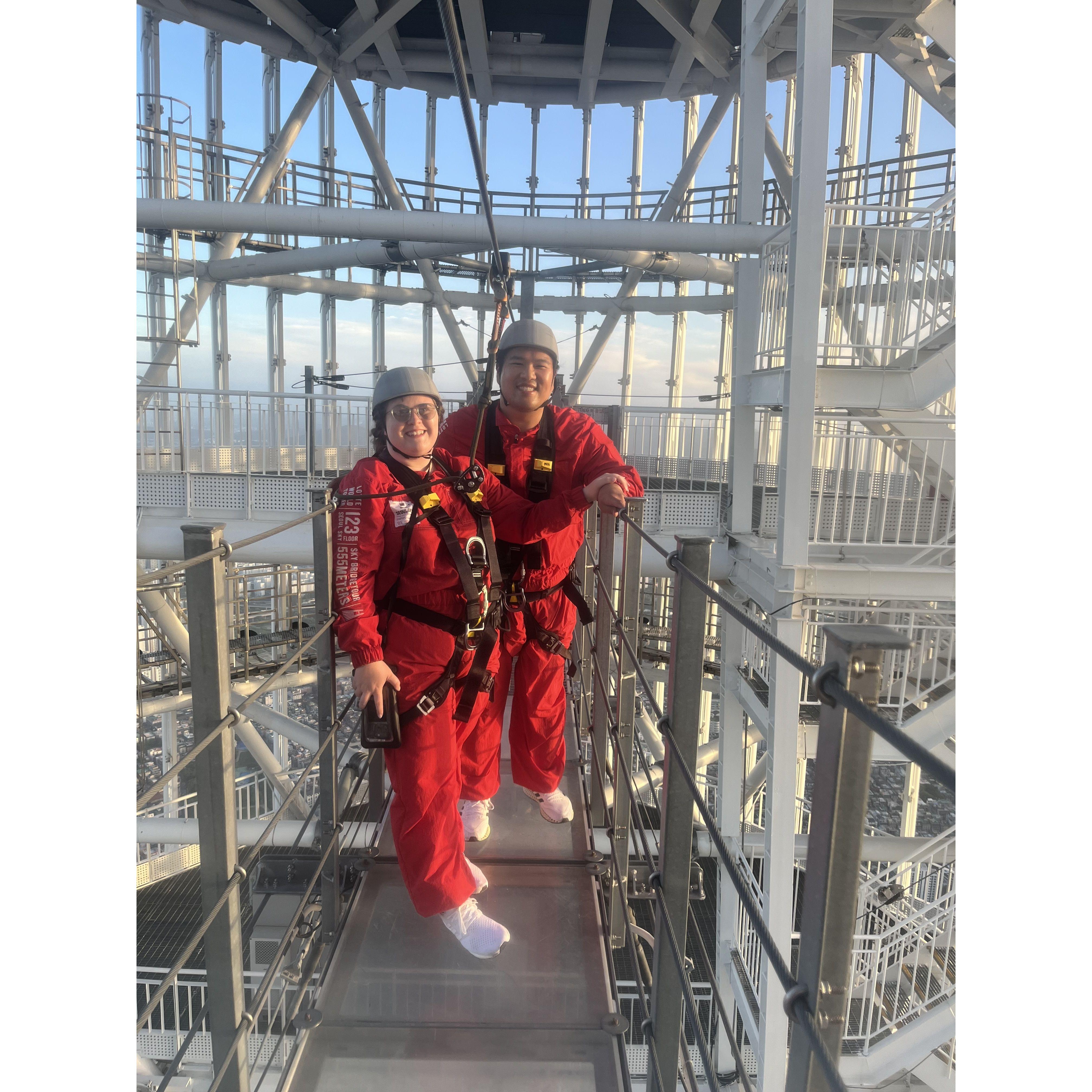 Going to new heights at the tallest building in South Korea