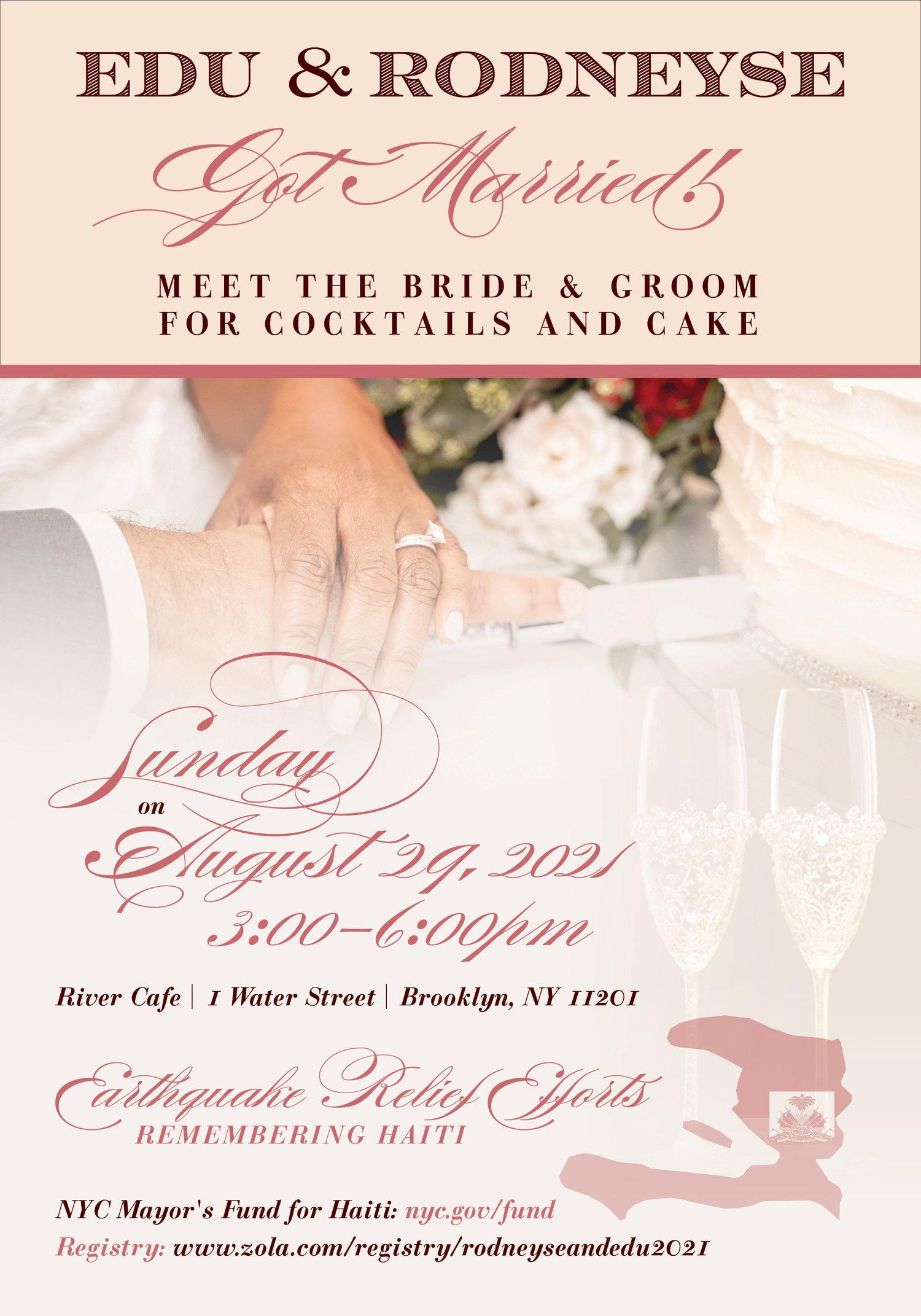 The Wedding Website of Rodneyse Bichotte and Edu Hermelyn