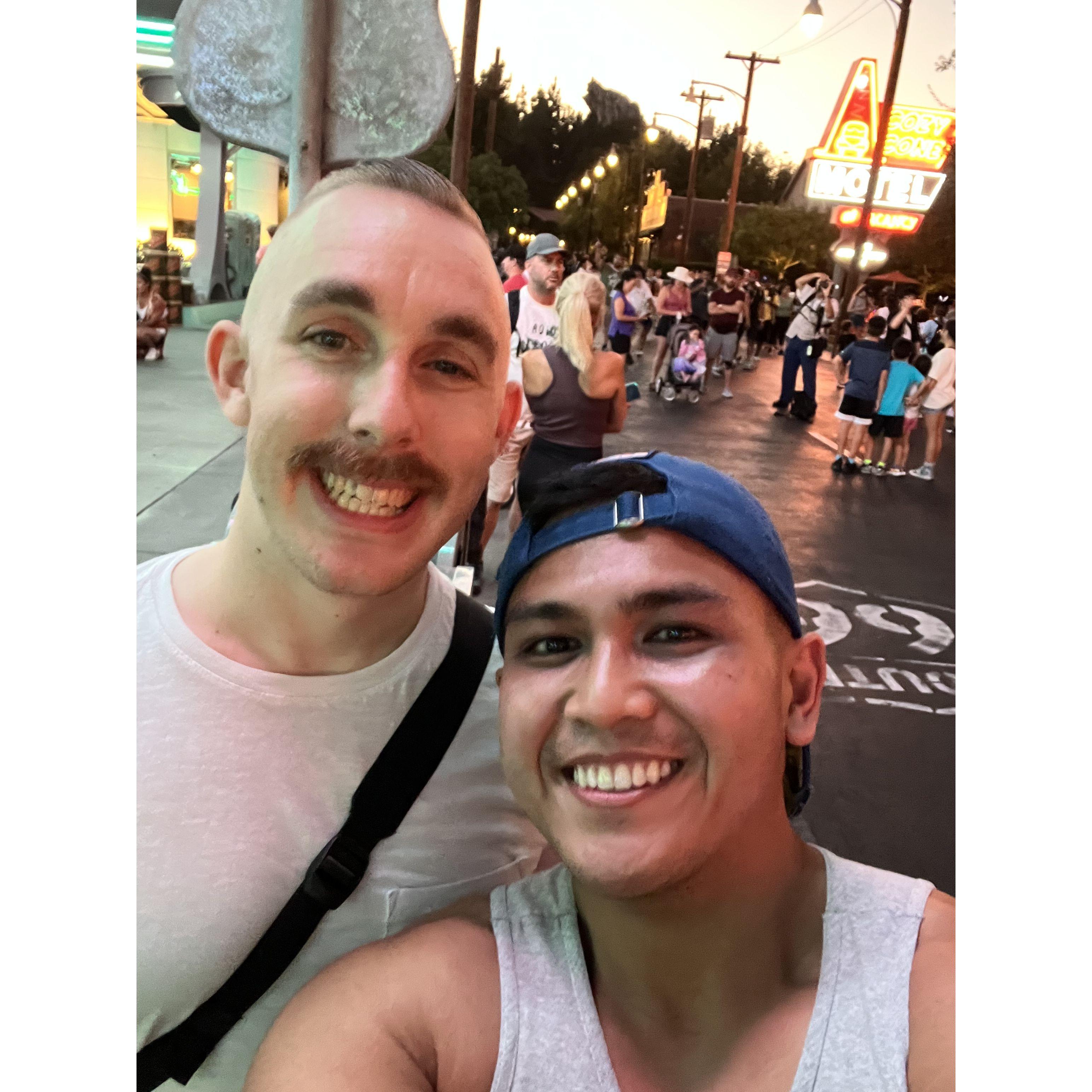 2 months in and we took a trip to Disneyland