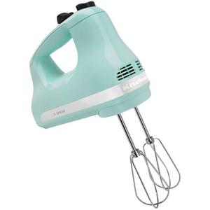 Ultra Power 5-Speed Ice Blue Hand Mixer