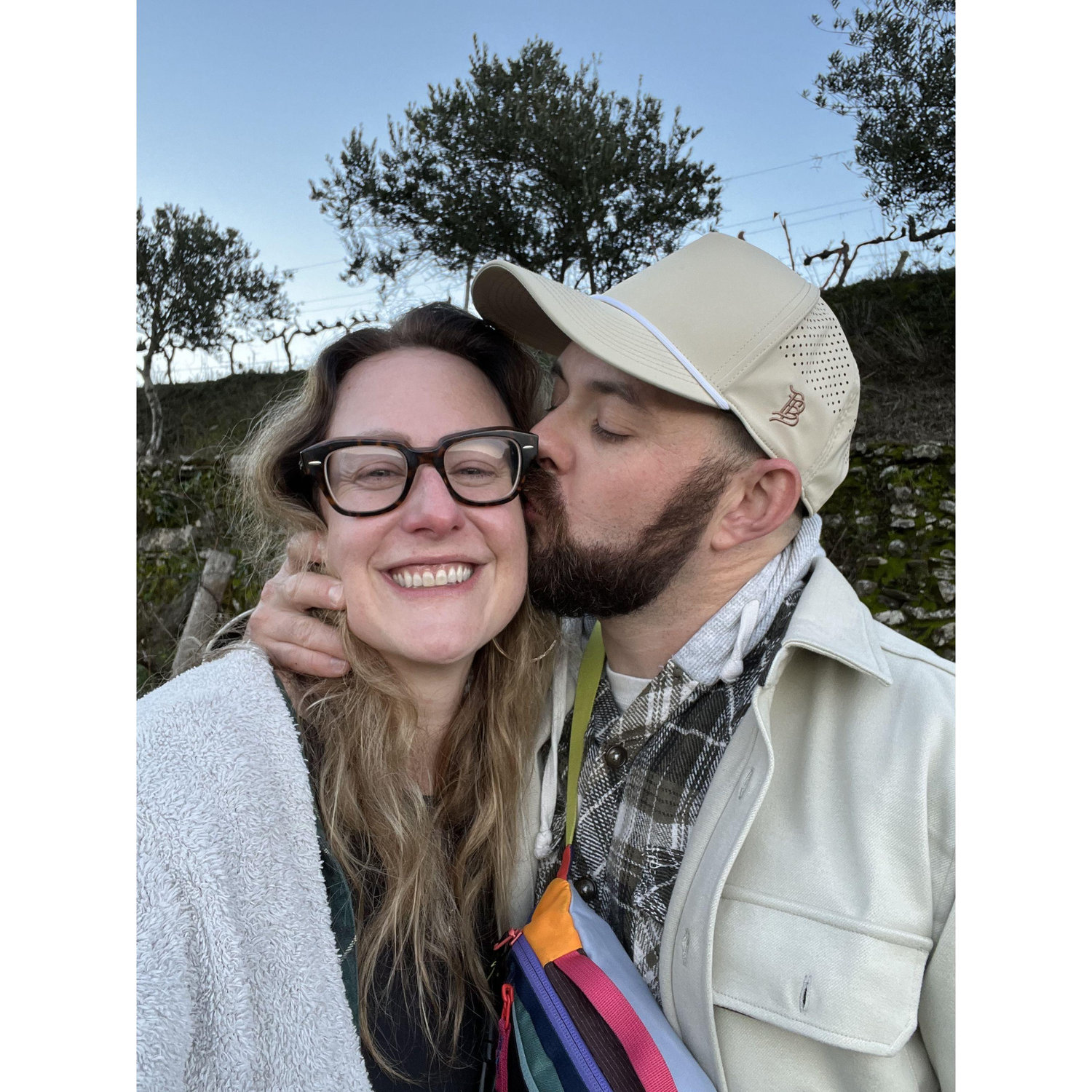 Right after I proposed in Portugal