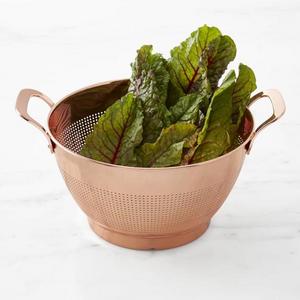 Williams Sonoma Copper Colander