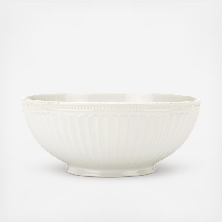 Lenox, French Perle Groove Serving Bowl | Zola
