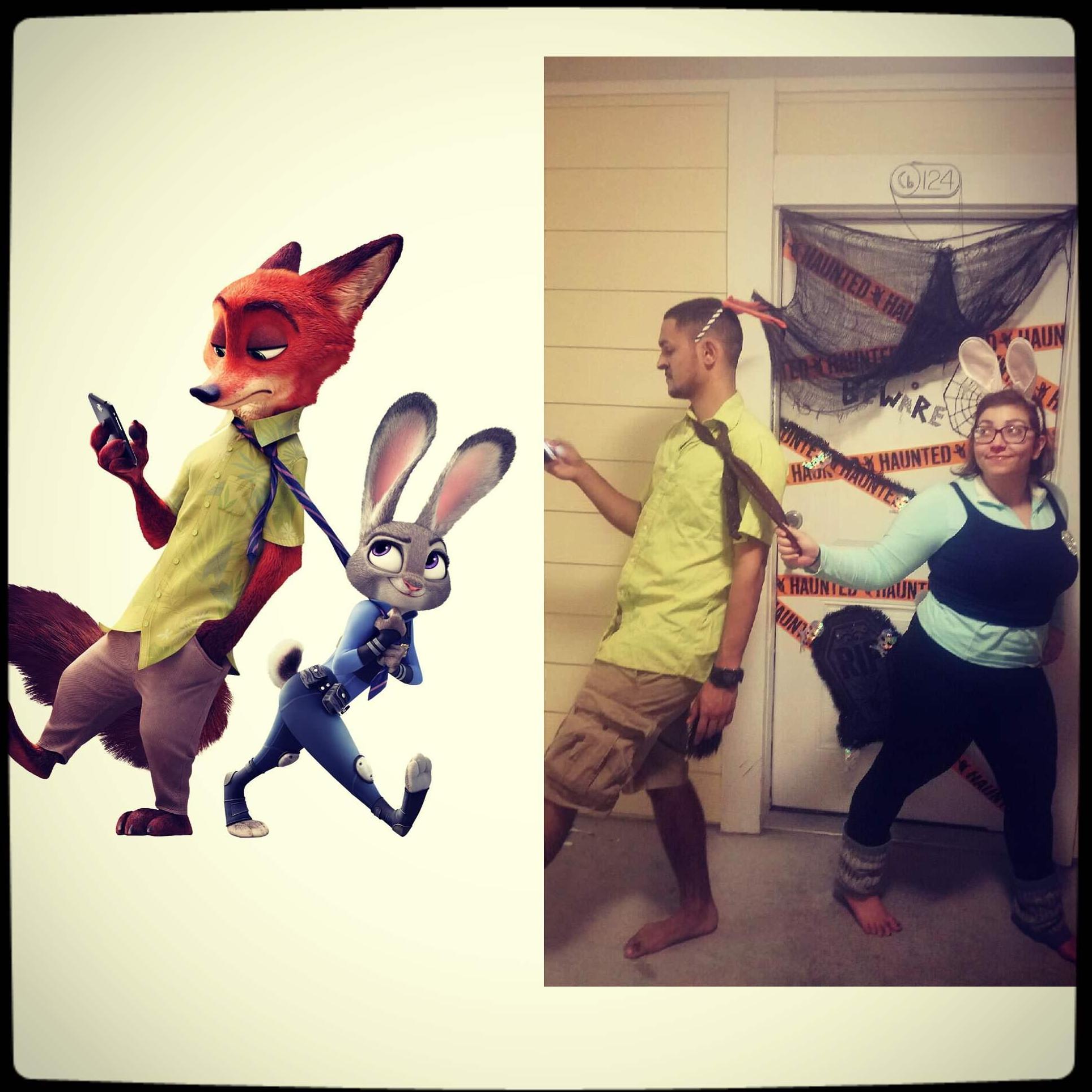 Judy Hopps and Nick Wilde at your service