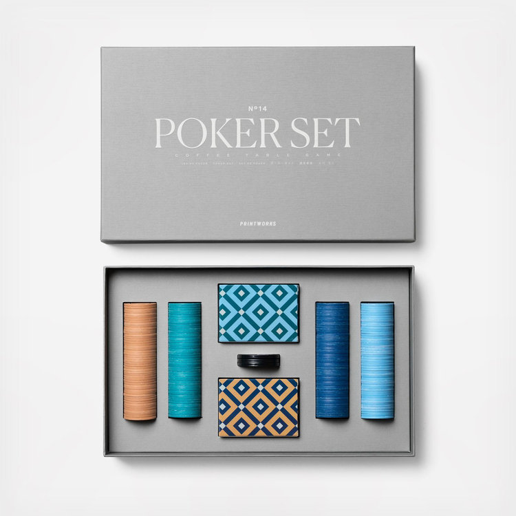 PRINTWORKS, Classic Poker Set | Zola