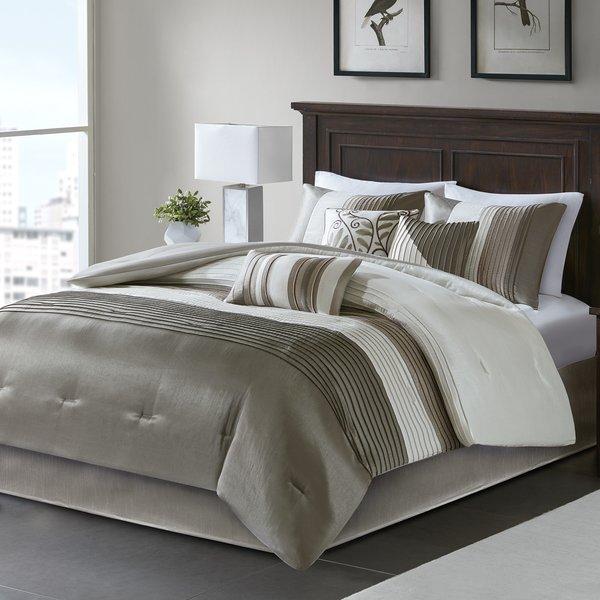 Liesel Comforter Set - Natural/Tan