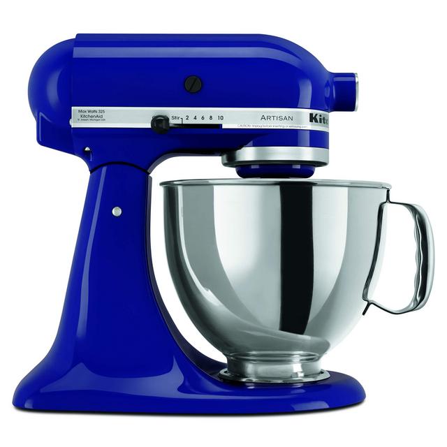 KitchenAid KSM150PSBU Artisan Series 5-Qt. Stand Mixer with Pouring Shield - Cobalt Blue