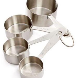 Martha Stewart Collection - Stainless Steel Measuring Cups, Created for Macy's