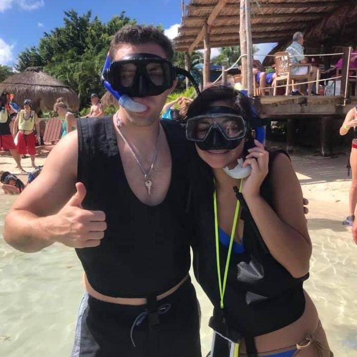 Snorkeling in the Carribean
