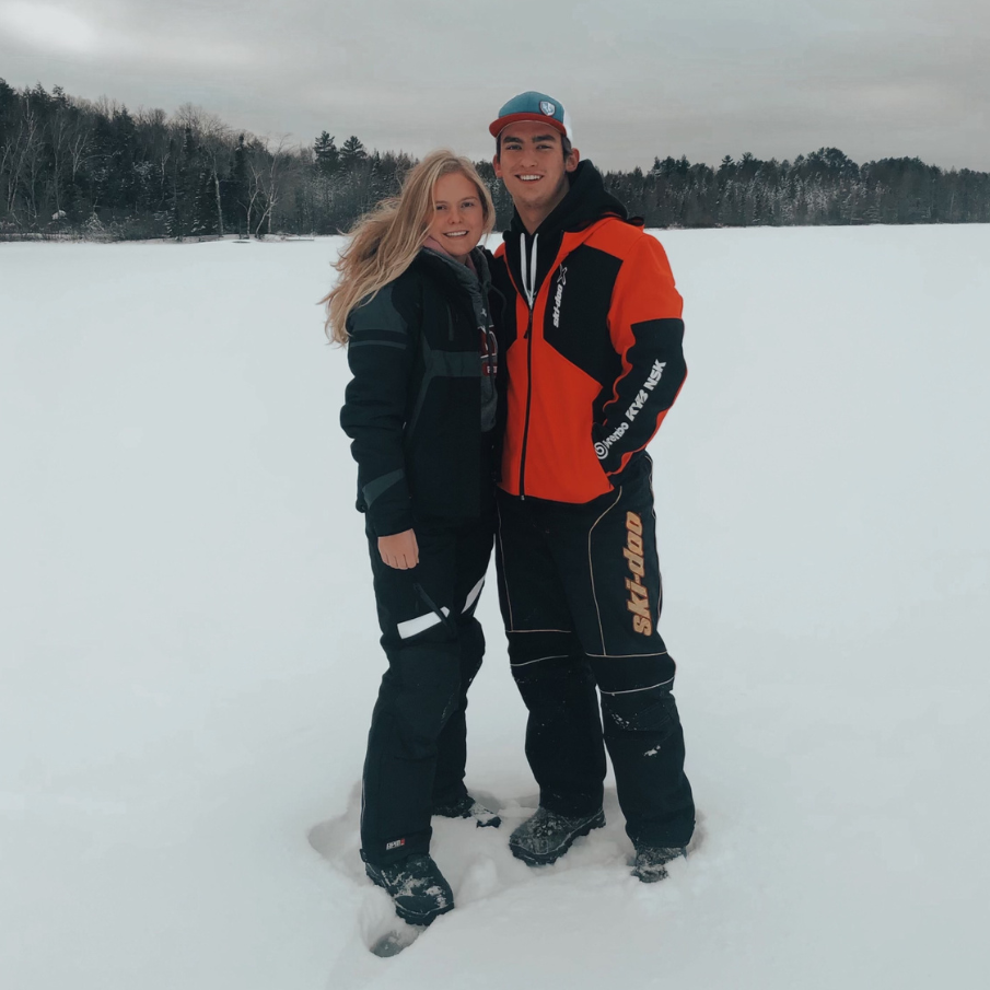 Isabelle’s first "boys weekend" up north