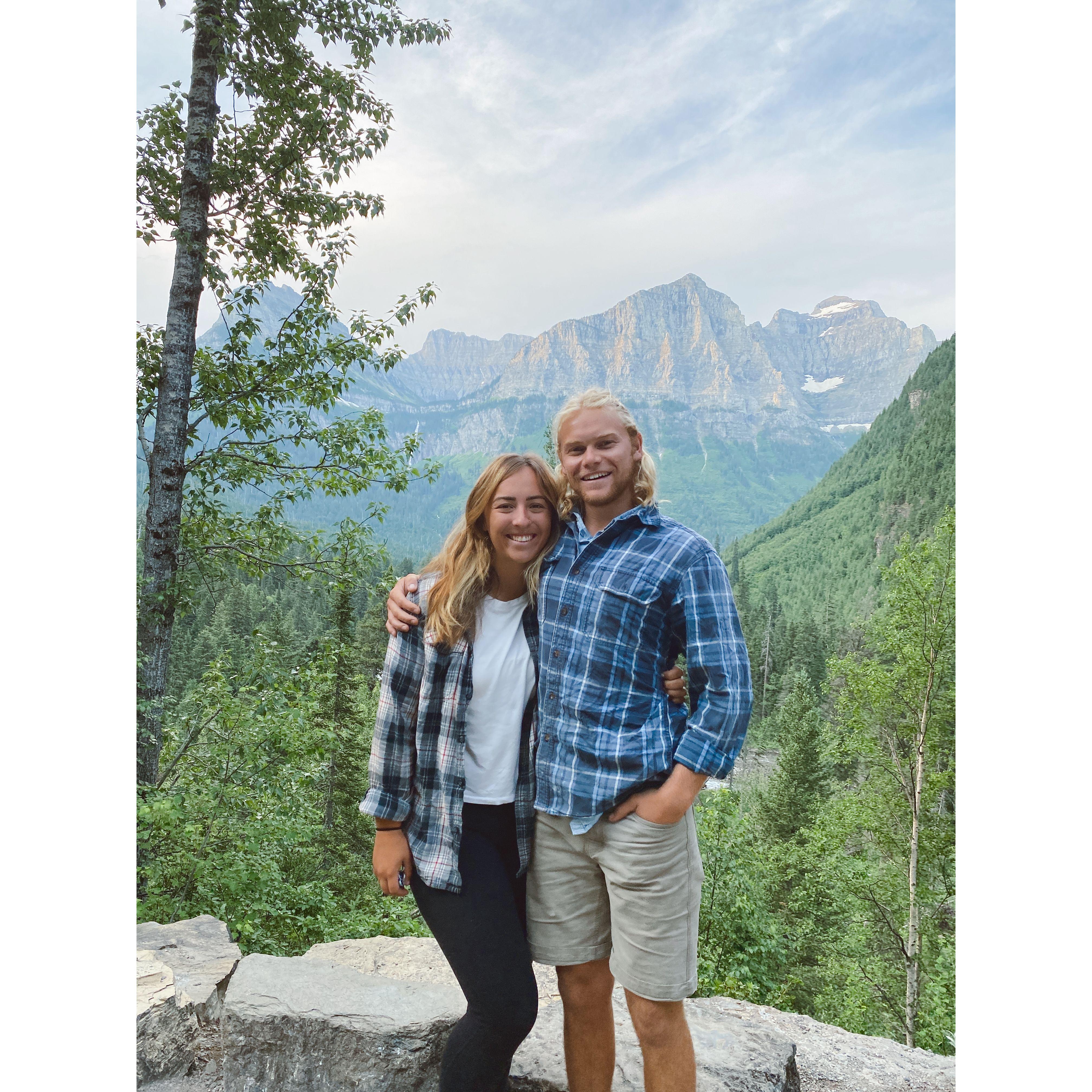 July 2021 - On a road trip home from MN, we got to stop at multiple national parks. Our favorite was Glacier National Park!