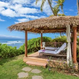 Honeymoon Private Cabana at the Beach