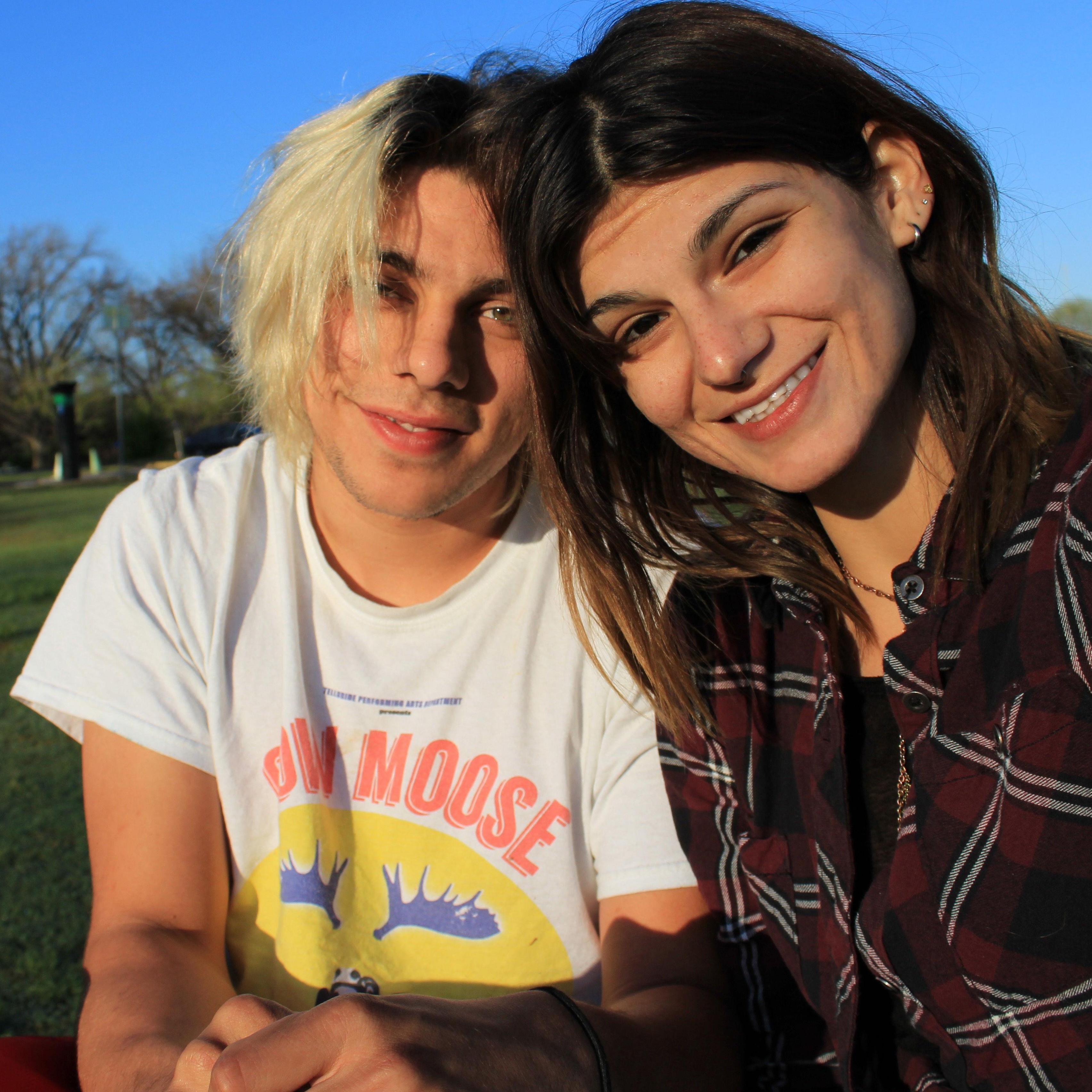 Our first photo together!