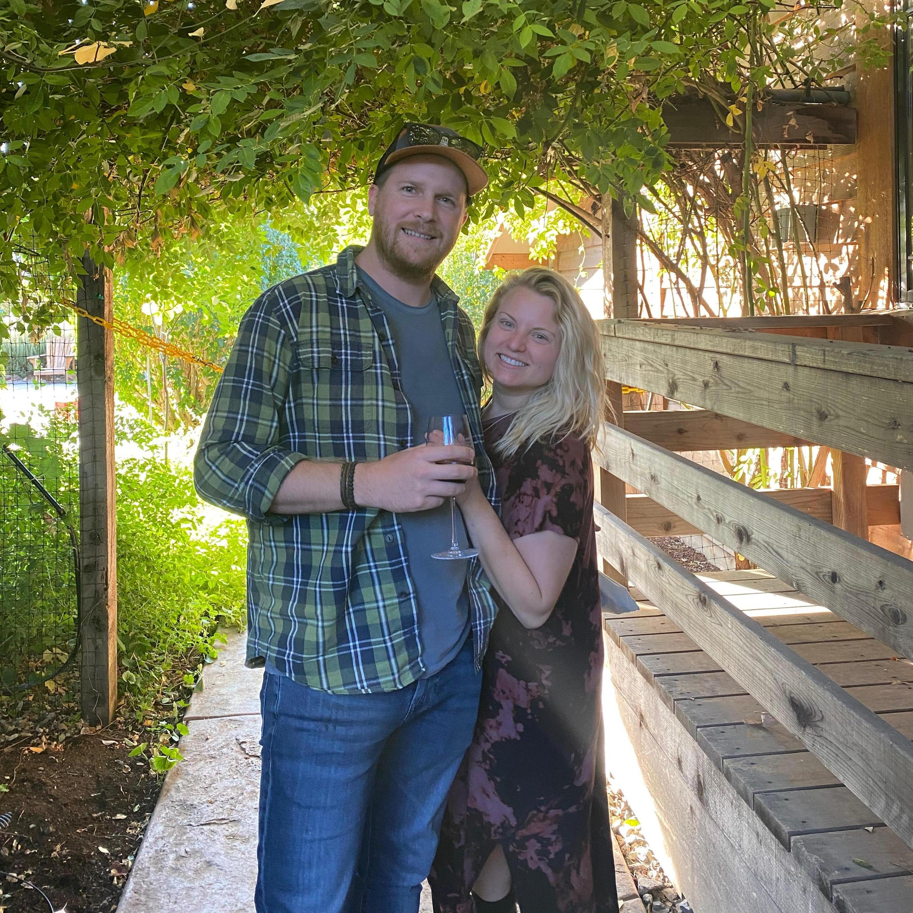 Wine tasting in the Rogue Valley.
