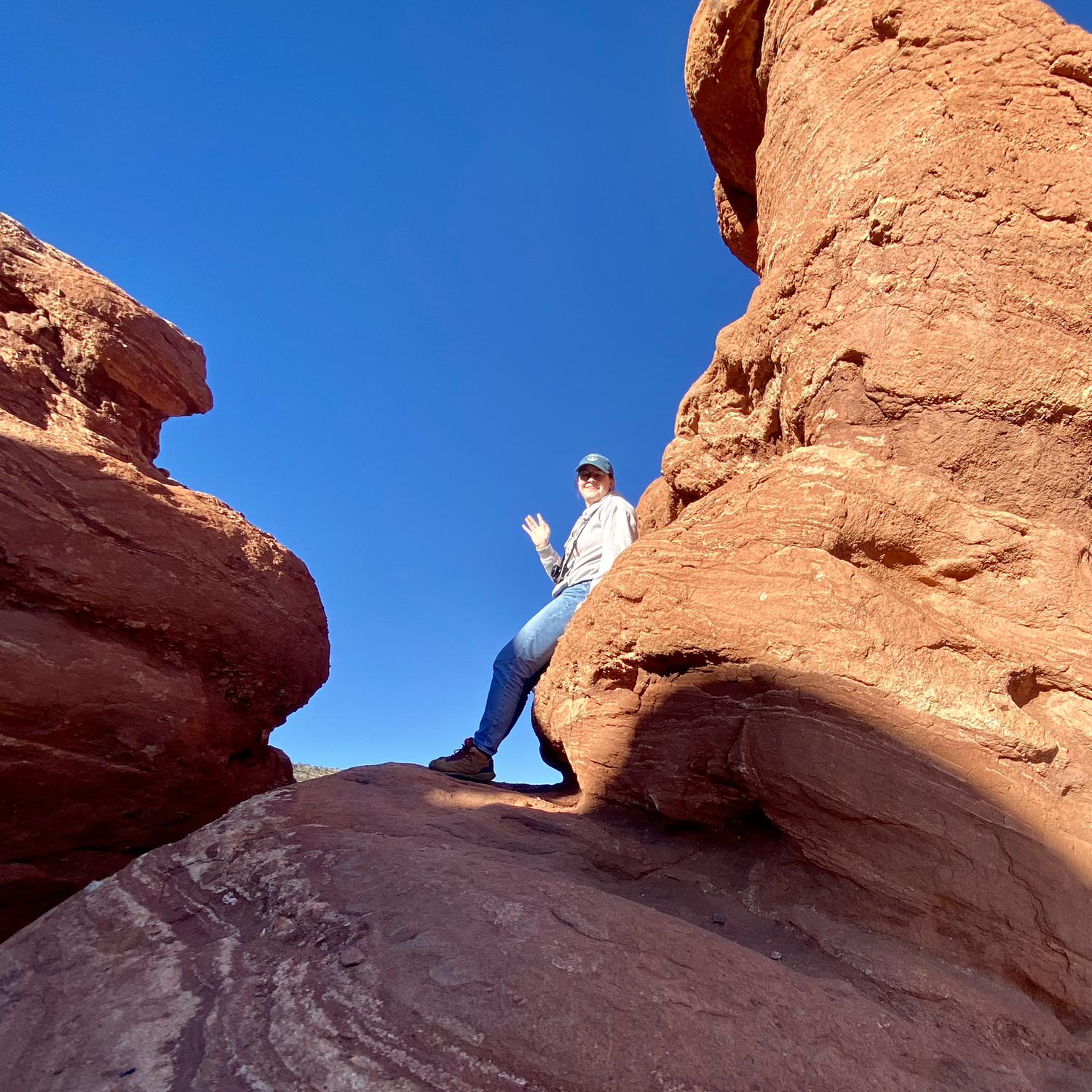 Siamese Twins trail at the Garden of the Gods