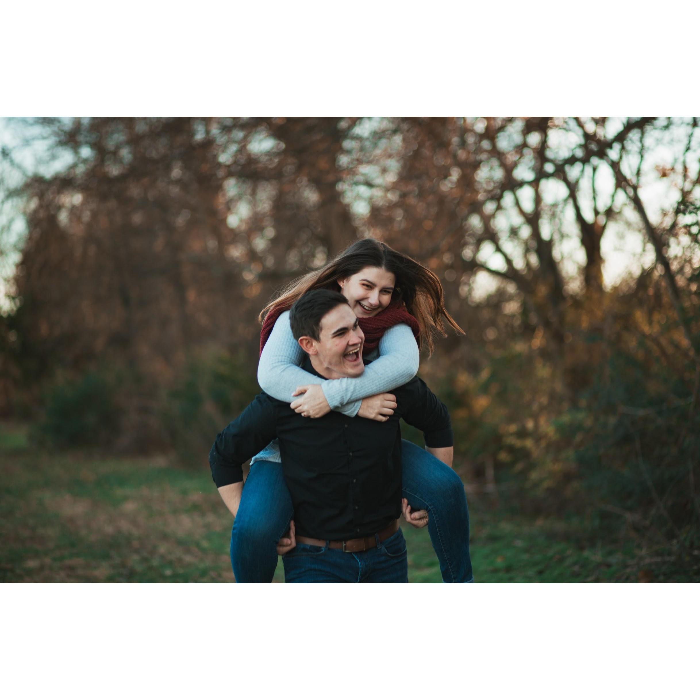 Engagement photo fun!